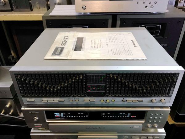 動作品PioneerグラフィックイコライザーSG-77 ヴィンテージ