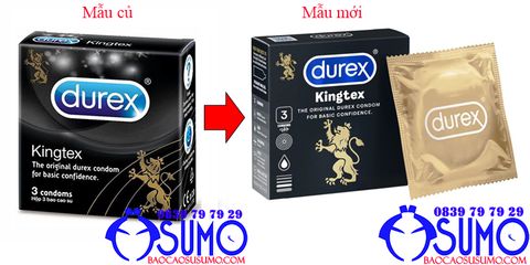 Bao cao su Durex Kingtex tron size nho 49mm Shop Sumo Can Tho 0839797929 