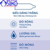 Bao cao su Durex Invisible Extra Lubricated mỏng mịn siêu bôi trơn hộp 10 chiếc