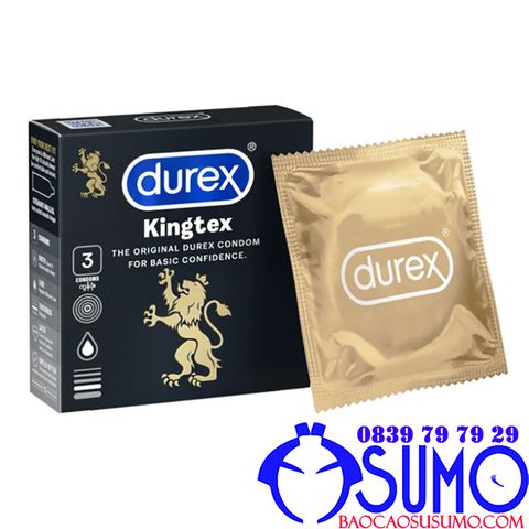 Bao cao su Durex Kingtex tron size nho 49mm Shop Sumo Can Tho 0839797929