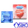 Bao cao su Durex Sensual Strawberry chính hãng hương dâu ngọt ngào