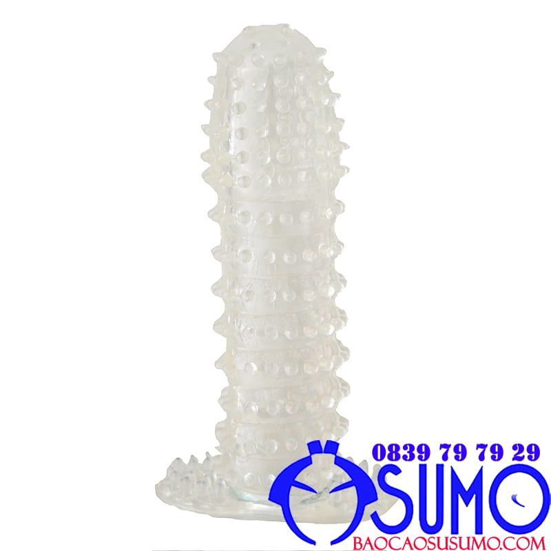 Bao đôn dên (donzen) silicone Crystal giá rẻ dành cho nam mẫu 1