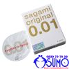 Bao cao su cao cấp Sagami Original 0.01 chính hãng siêu mỏng nhất thế giới hộp 2 chiếc
