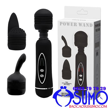 Chay rung massage Lybaile Power Wand pin co trung Shop bao cao su Sumo Cần Tho