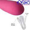 Dương vật giả DV1 silicone cao cấp 30 chế độ rung pin sạc dành cho nữ