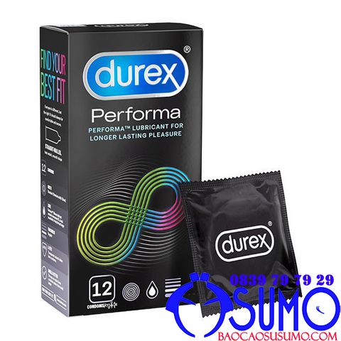 Durex Performa keo dai thoi gian chinh hang Can Tho danh cho nam hop 12s