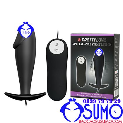 Trứng rung tình yêu Dương vật mỏ neo Pretty Love Special Anal Stimulation 10 chế độ rung