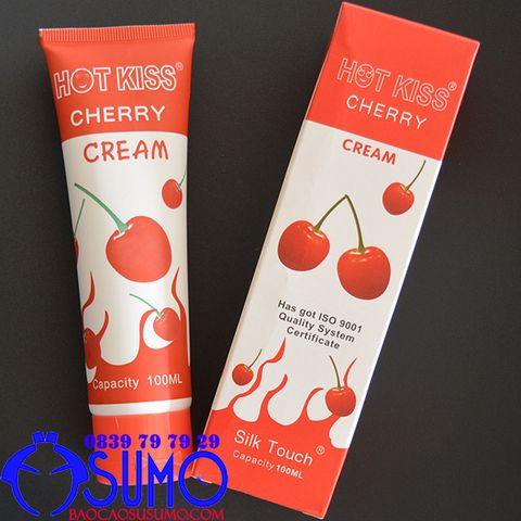 Gel boi tron Hot kiss Cherry thom mat 100ml Shop Sumo 0839797929 