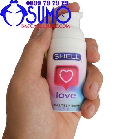 Gel boi tron tang khoai cam cho nu Shell love 50ml Shop sumo Can Tho 0839797929 