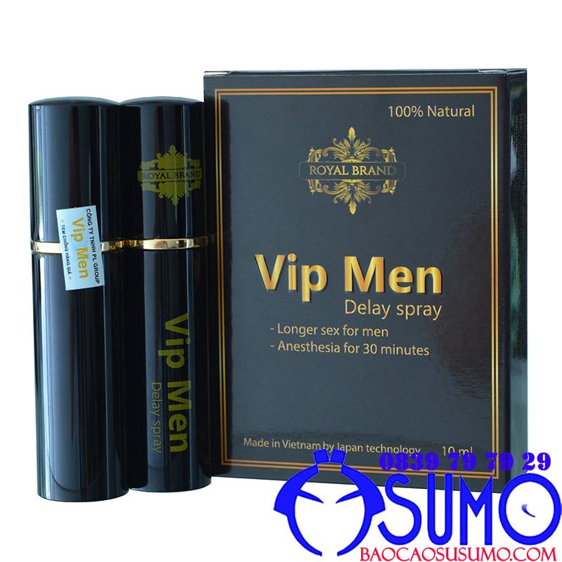 Vip Men xịt kéo dài thời gian quan hệ dành cho nam