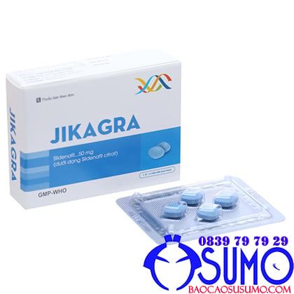 Thuốc hỗ trợ cương & kéo dài thời gian Jikagra 50mg dành cho nam