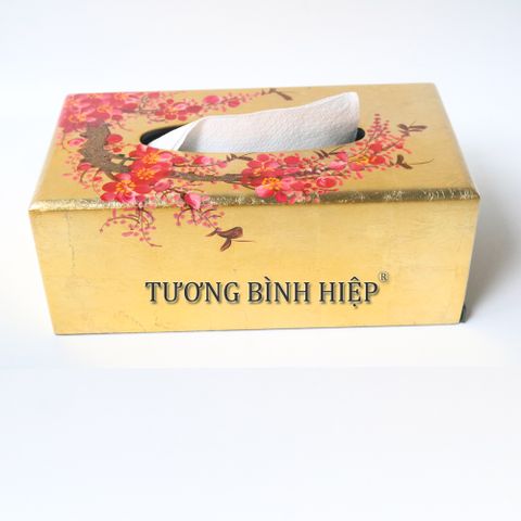  Hộp đựng khăn giấy sơn mài 