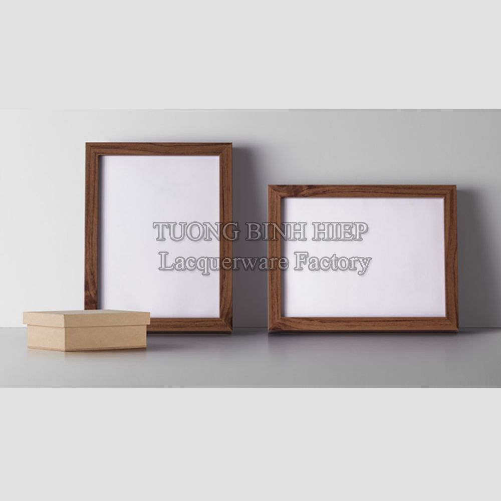 Wooden photo frames