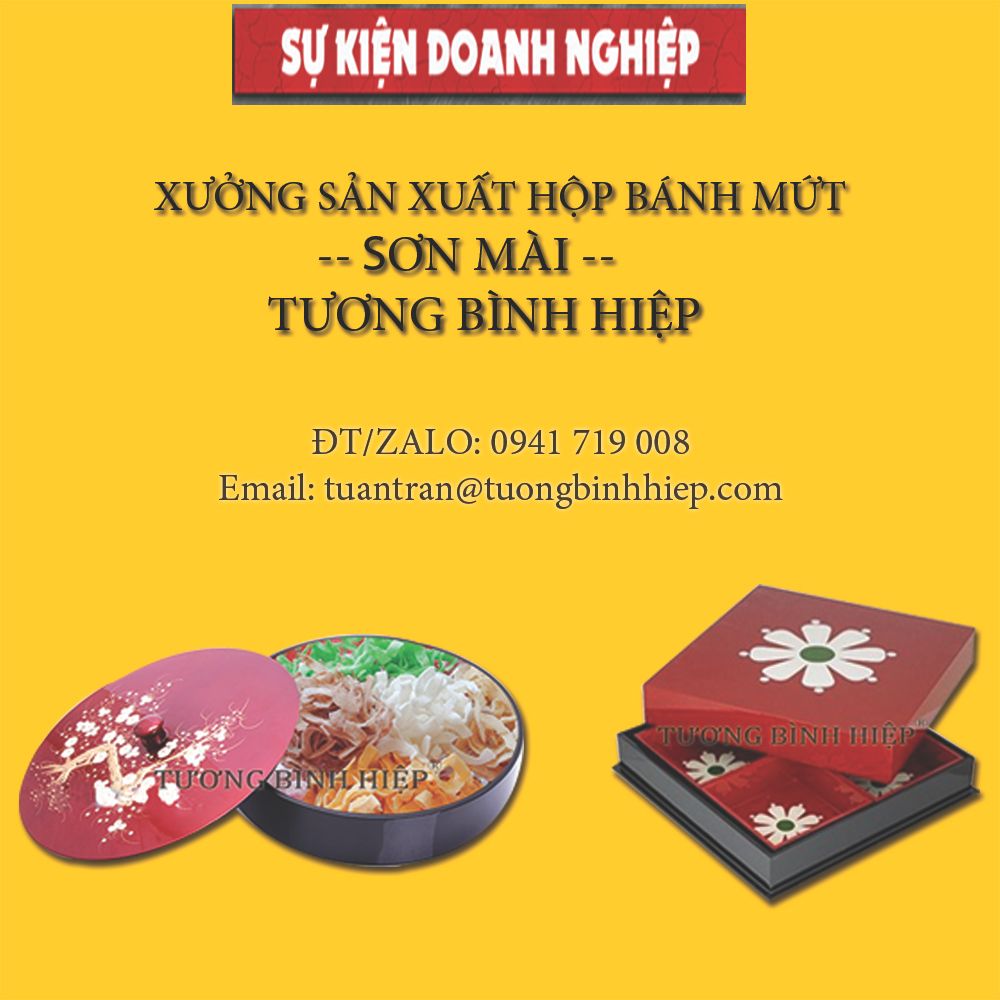 hộp mứt tết sơn mài - công ty sản xuất sơn mài tương bình hiệp