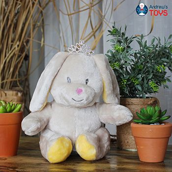 Thú bông Andrew - Thỏ trắng tai vàng