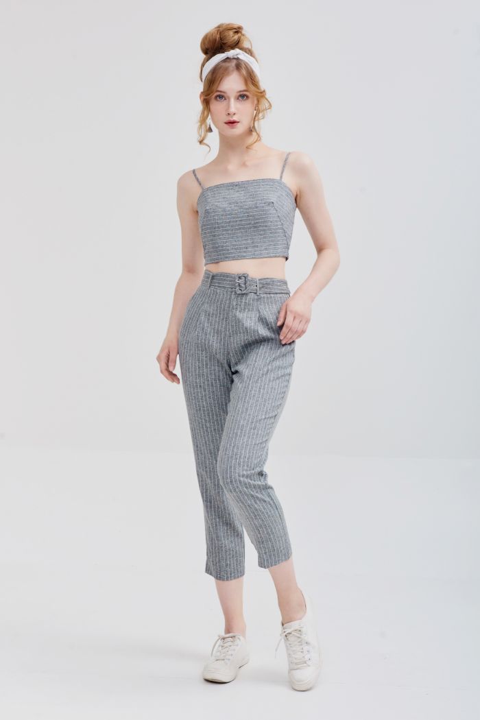 Áo 2 dây croptop ôm