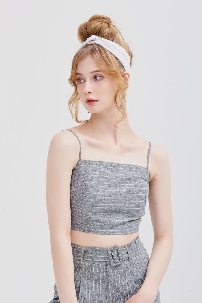Áo 2 dây croptop ôm