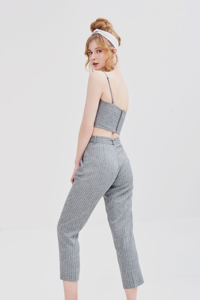 Áo 2 dây croptop ôm