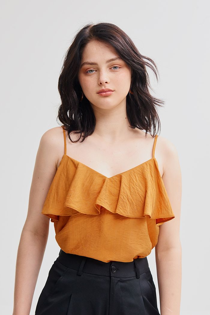 Áo 2 dây bèo ngực cơ bản ss19