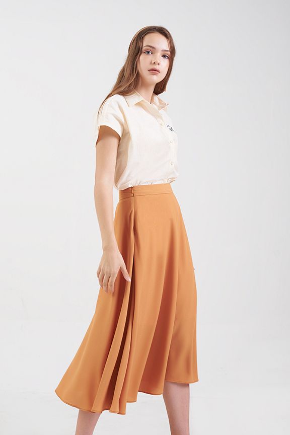 Váy midi basic fall 18