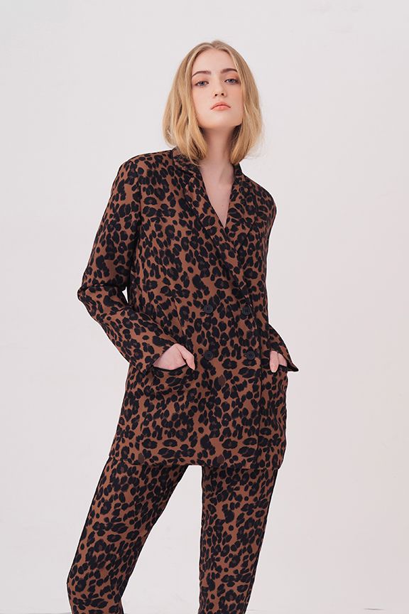 Áo vest 2 lớp hoạ tiết animals