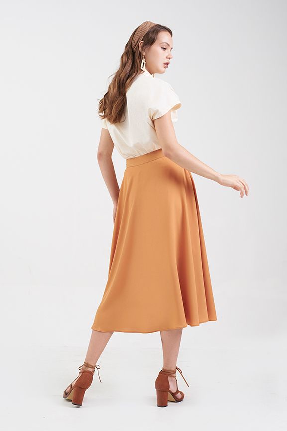 Váy midi basic fall 18