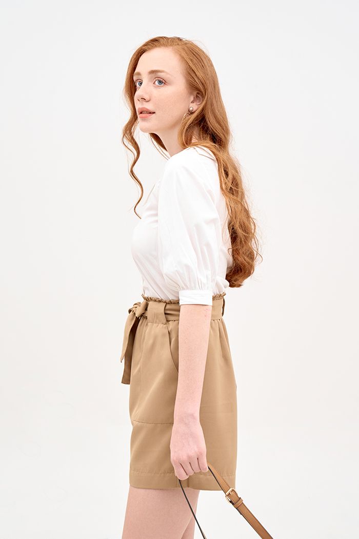 Quần short lưng thun 2 túi đắp