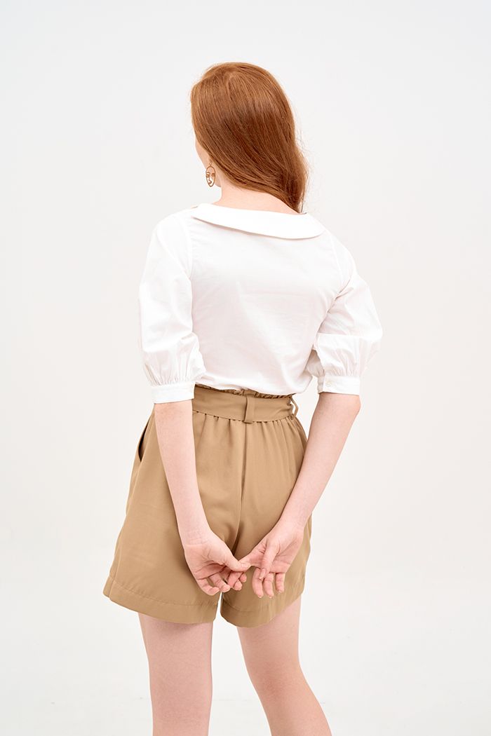Quần short lưng thun 2 túi đắp