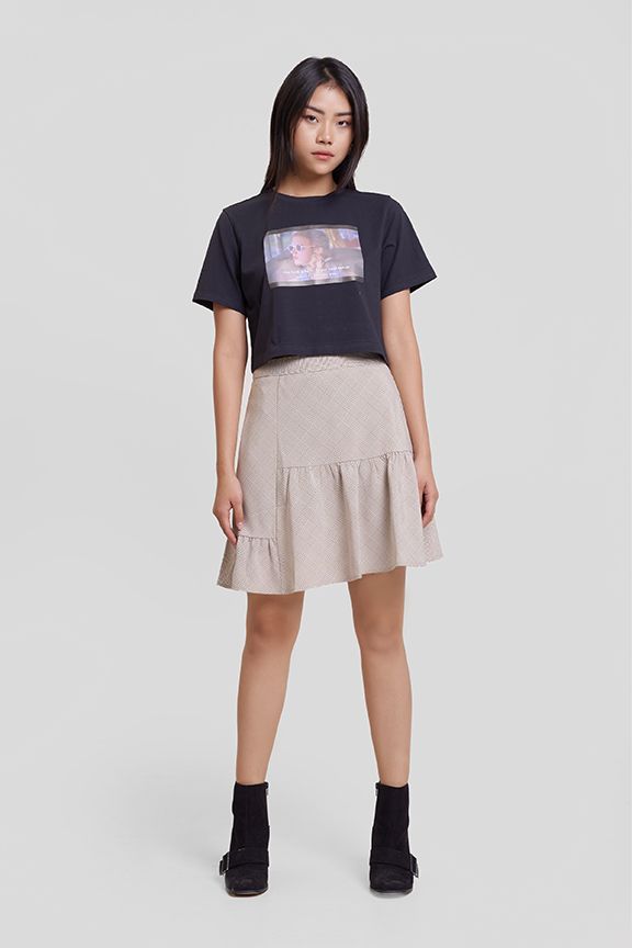 Áo croptop in sub