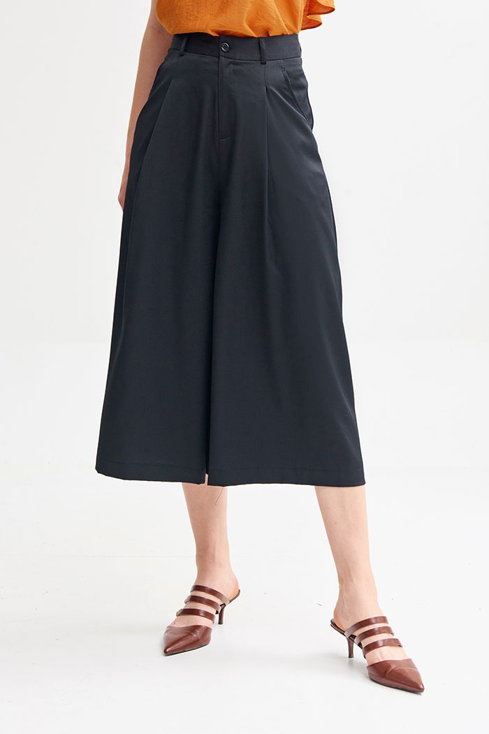 Quần cullote xếp 2 li basic ss1901