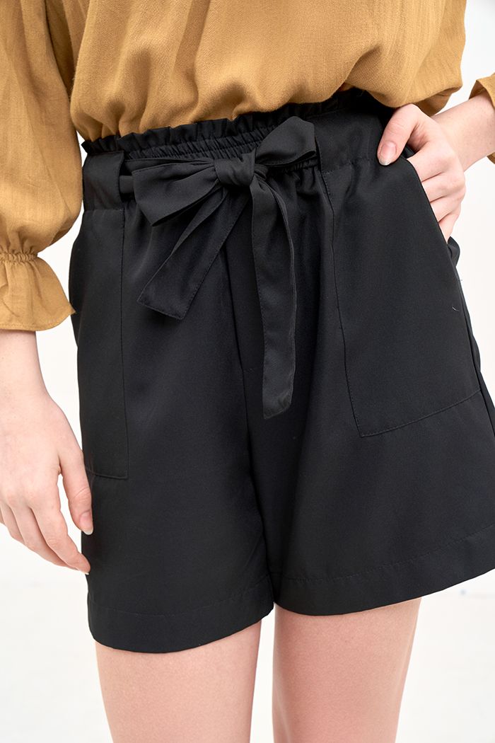 Quần short lưng thun 2 túi đắp
