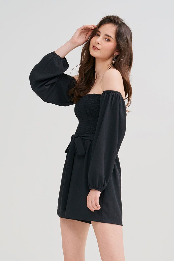 Jumpsuit chạy moking thân trên kèm 2 tay