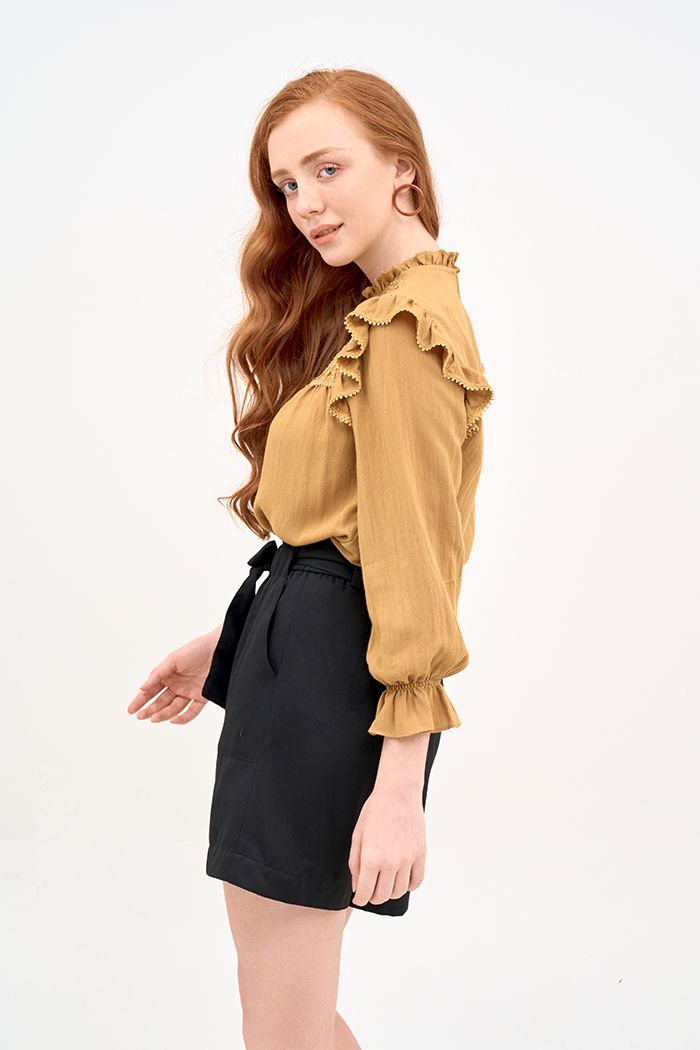 Quần short lưng thun 2 túi đắp