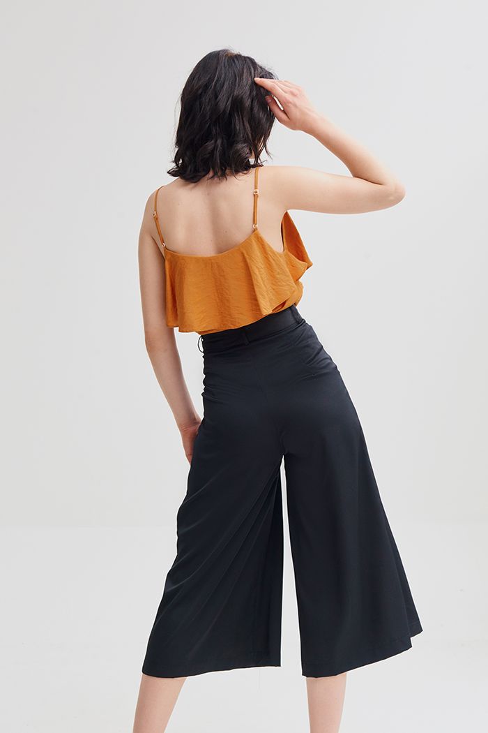 Quần cullote xếp 2 li basic ss1901