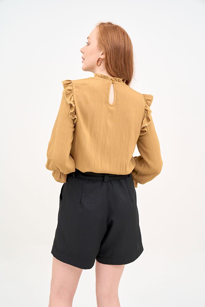 Quần short lưng thun 2 túi đắp