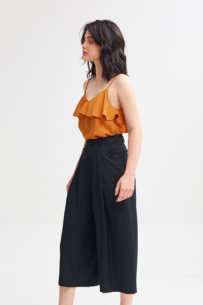 Quần cullote xếp 2 li basic ss1901