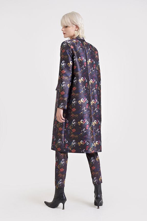 Áo mangto hoạ tiết F/W18