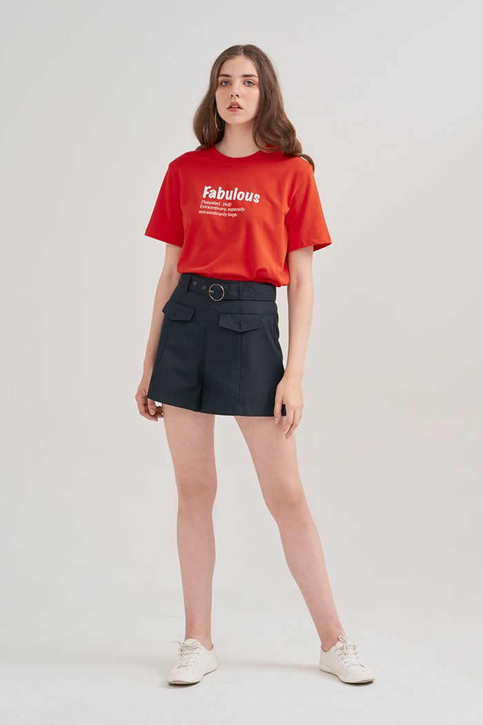 Áo thun in keyword fashionista