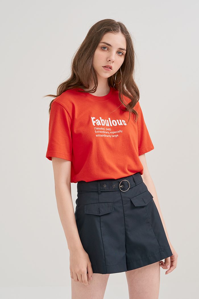 Áo thun in keyword fashionista