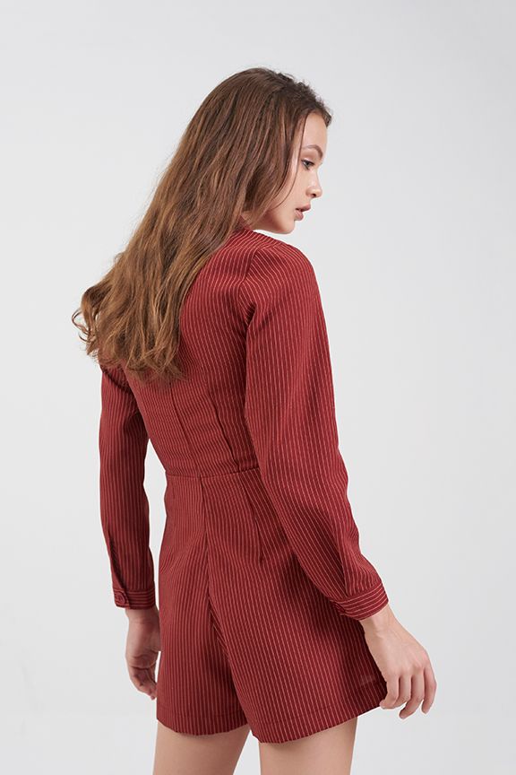 Jumpsuit đắp chéo cổ danton