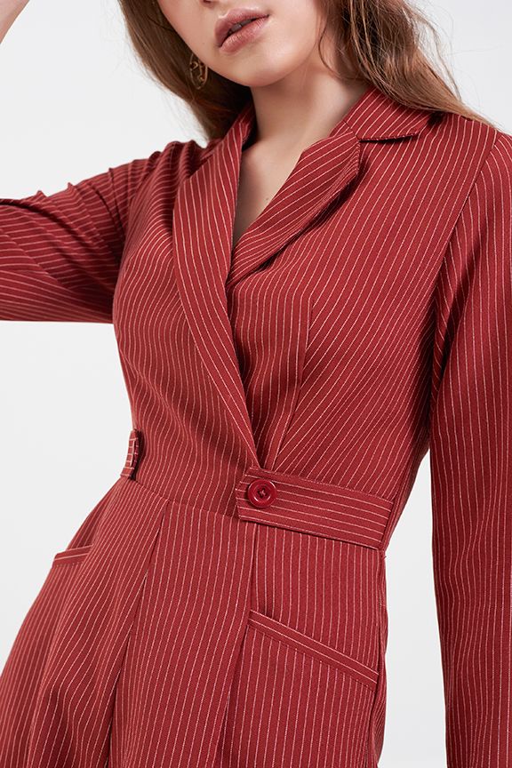 Jumpsuit đắp chéo cổ danton