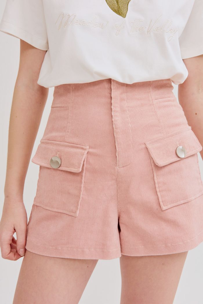 Quần short khaki 2 túi hộp