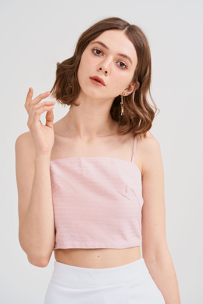 Áo 2 dây croptop ôm