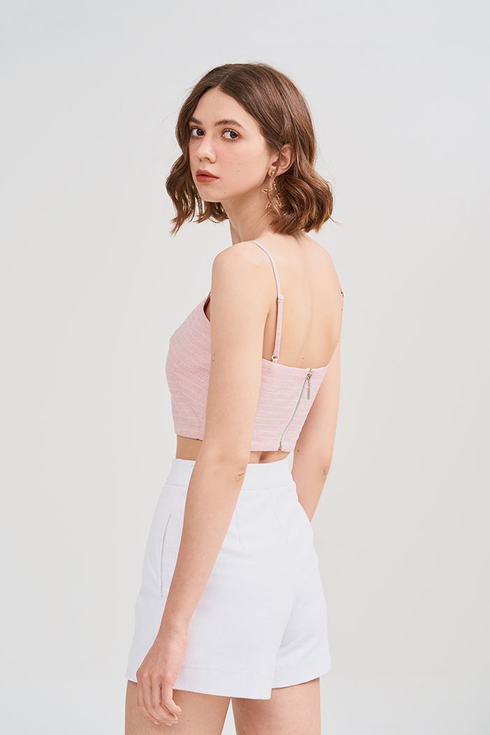 Áo 2 dây croptop ôm