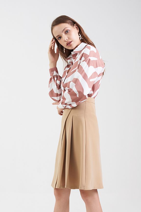Áo sơmi hoạ tiết thiết kế zebra