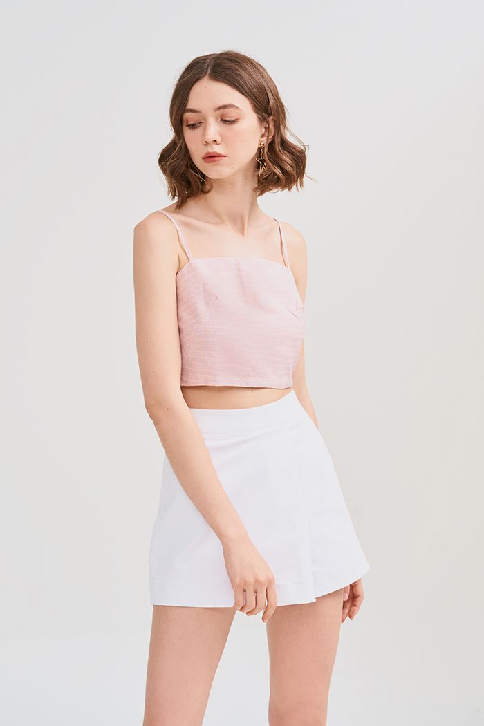Áo 2 dây croptop ôm