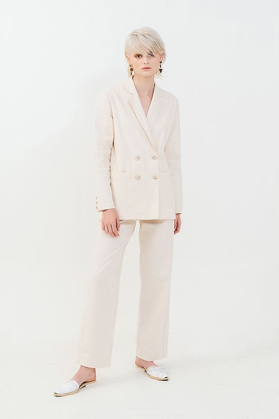 Áo vest linen