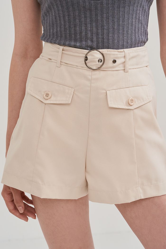 Quần short 2 túi mổ kèm nịch