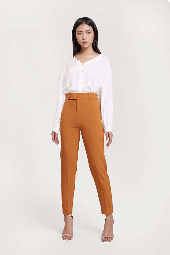 Quần basic ống ôm fw18