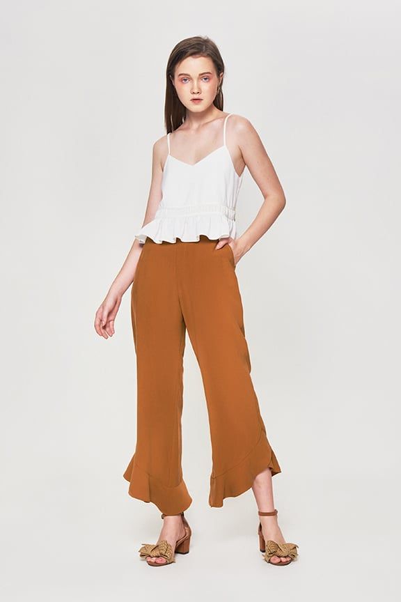 Quần tây dài bèo xéo